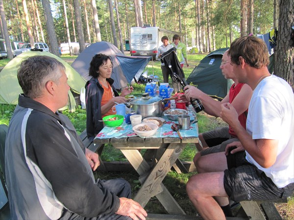 Пуумала. Кемпинг Koskenselka