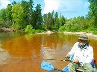 Вот такая желтая глинистая вода.