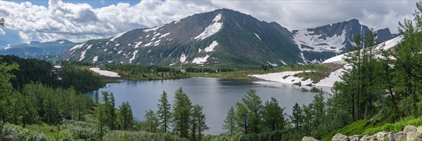 Панорама озера Круглое