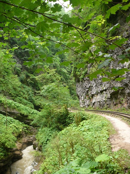 В Гуамском ущелье