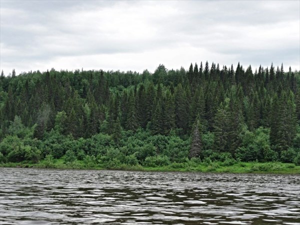 Печора, правый берег