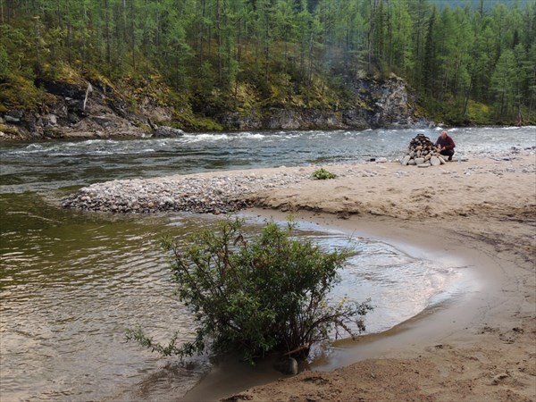Рыбалка на реке Гутара