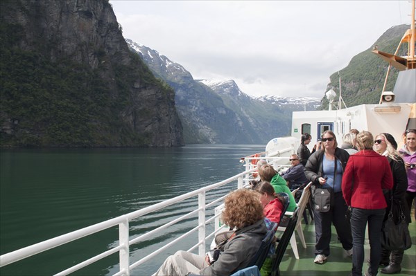 Круизик по Geiranger фьорду