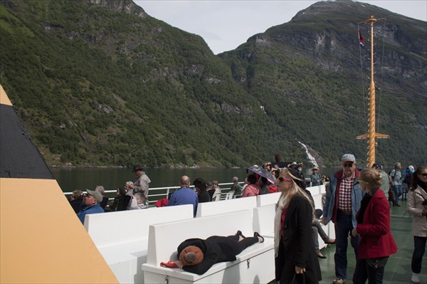 Круизик по Geiranger фьорду