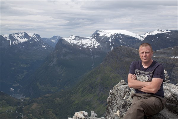 Danslibba. Вид на Geiranger