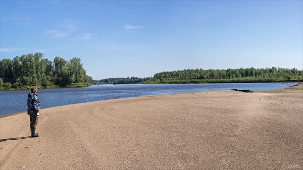 Песчаные пляжи Чулыма