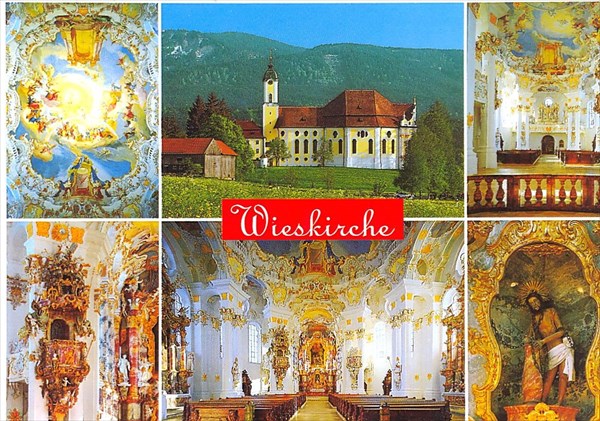 054-Wieskirche-открытка