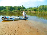 Вода уходит.