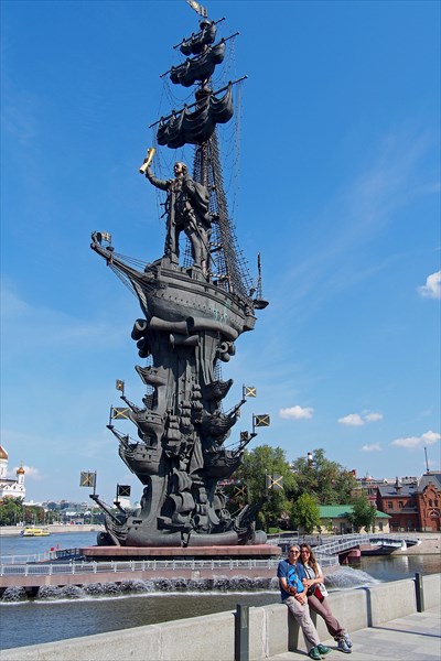Памятник Первому Пакрафтеру. Фото А.Салтырёва