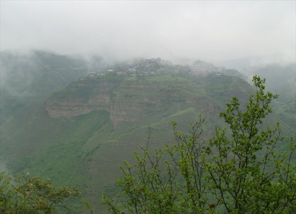 Заброшенное село на вершине горы