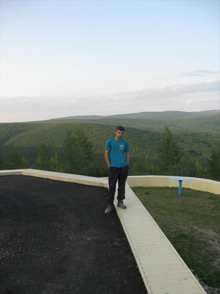 Смотровая площадка на границе Якутии и Амурской области