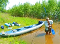 Вода еще поднялась.