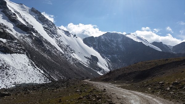 Спуск с перевала