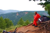Перекур с видом на Хамар-Дабан