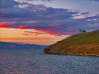 Закат на Малом море.
