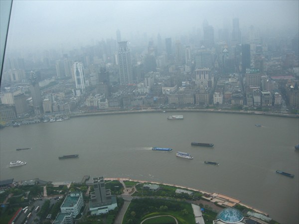 Шанхай - вид сверху