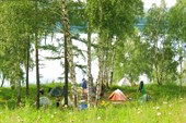 лагерь у озера Инголь