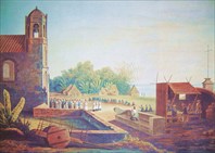 Manila-View_of_Malate_Church_in_1831-Филиппины