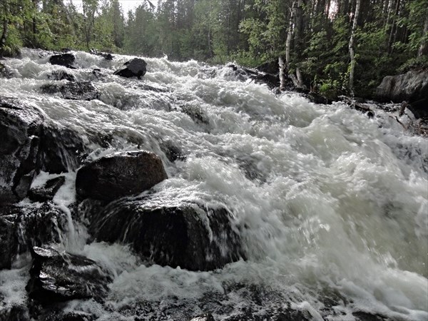 Р.Кукса, водопад