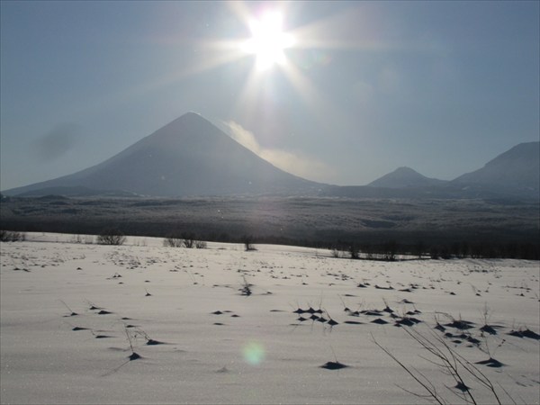 Ключевская в полдень