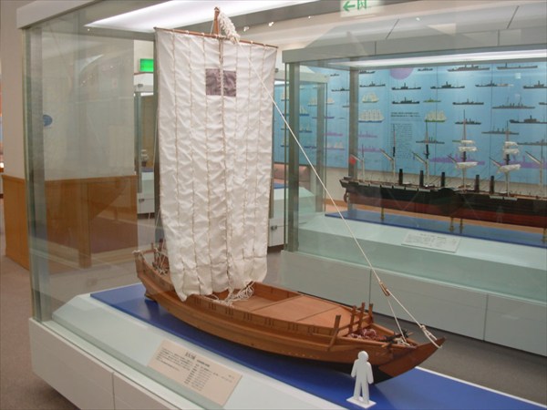 Макет в морском музее