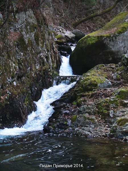 Первый водопад.