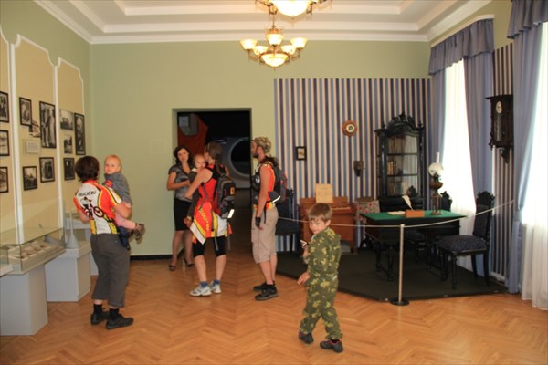 В музее Циолковского
