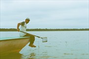Рыбак на о. Маракайбо