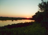 Закат на гусином пруду-Поселок Тарасовский