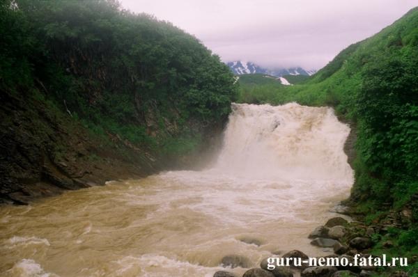 Водопад на реке Шумной, Налычевский природный парк