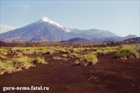 Толбачик на рассвете