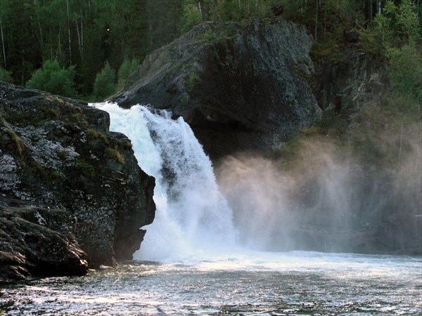 Урикский водопад. фото чужое...