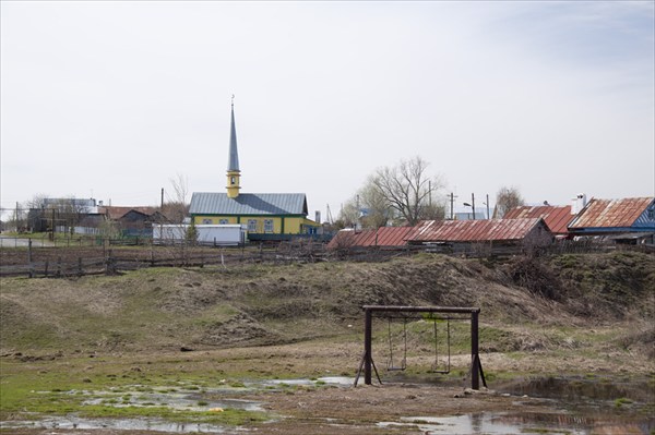 "Центральная площадь" села Малый рясь