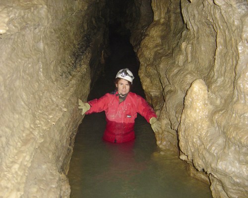А сказали в Schoharie Cavern воды в Июле нет :-)