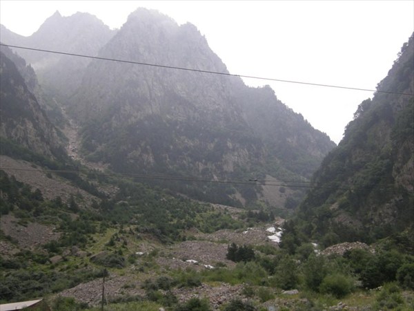 Крестовый перевал, Дарьяльское ущелье.
