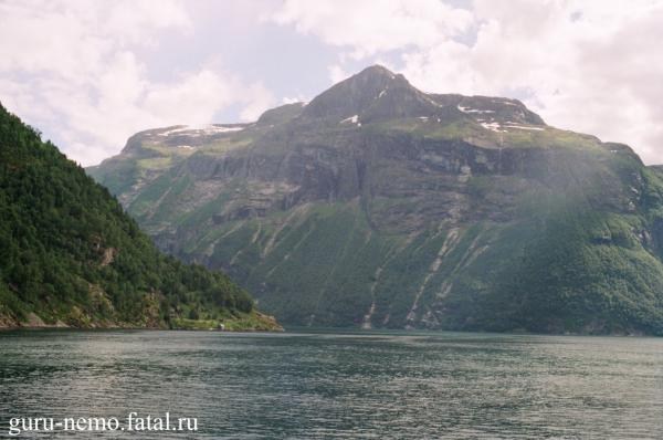 Паром Norddalsfjord - Sunnylvsfjord - Geirangerfjord