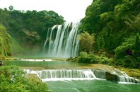 Huanggoushu_waterfall_6-водопад Хуангошу