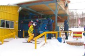 Пункт посадки на подъемник. Часть 1.