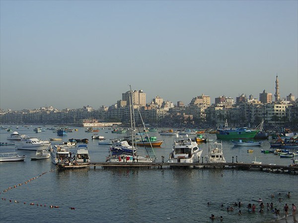 "старая гавань" г.Александрия - используется местными рыбаками.
