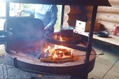 Очаг под крышей