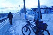 На станции Танхой. 2013-03-16-06:53:49