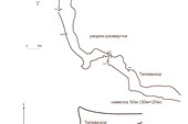 Схема пещеры Аккорд от колодца до Телевизора (съемка 7.12.13)