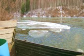 Переезжаем речку на `шишиге`