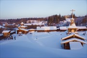 Казачья крепость в Семилужках