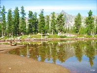 Ергаки. оз. Теплое