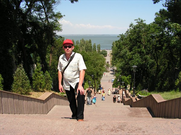 Каменная лестница купца Депальдо в Таганроге