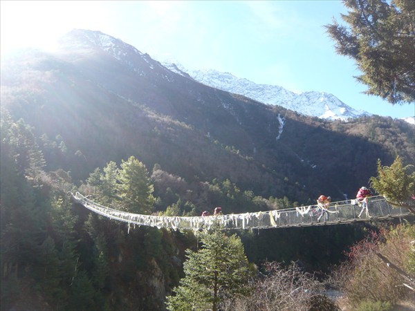 Подвесные мосты - один из символов Непала