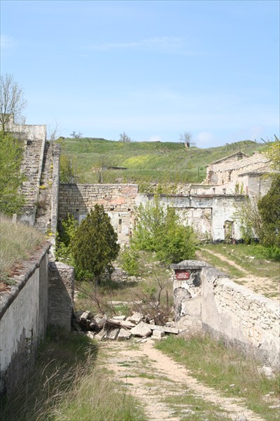 "вход" в крепость