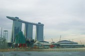 Сингапур. Отель-казино Marina Bay Sands
