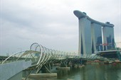 Сингапур. Отель-казино Marina Bay Sands